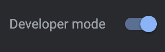 enable-developer-mode